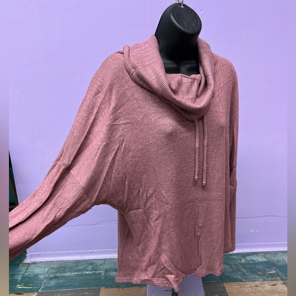 BCX Cowl Neck Knit Sweater - Picture 2 of 7